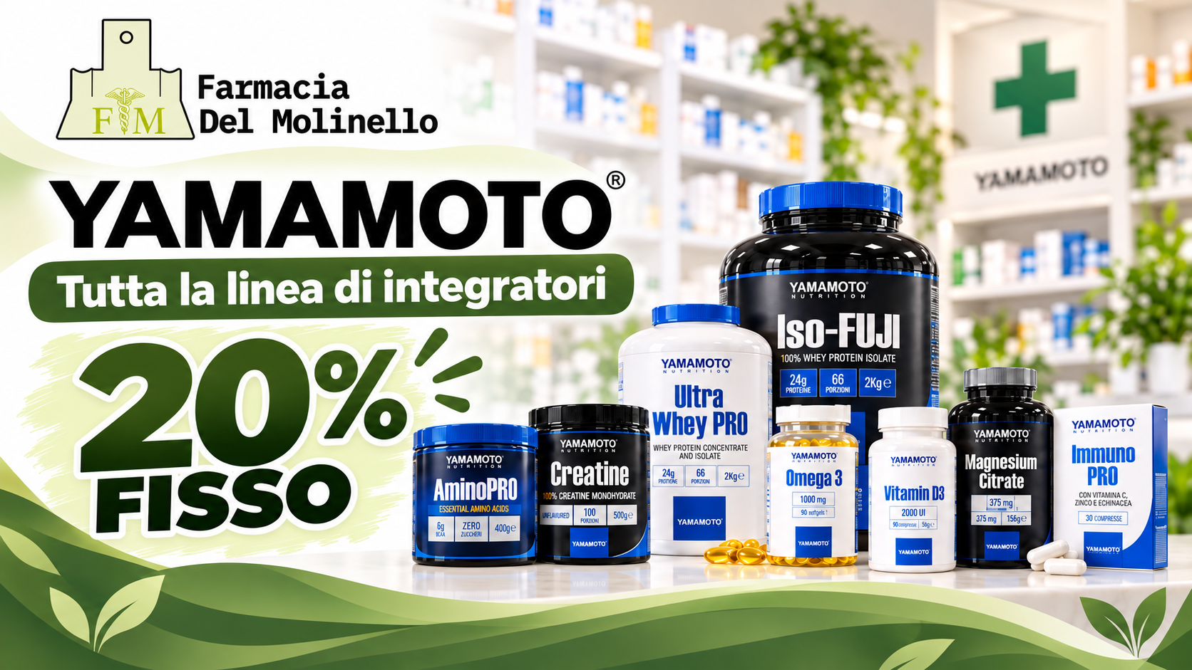 YAMAMOTO: IL TUO BENESSERE CON IL 20% DI SCONTO FISSO!