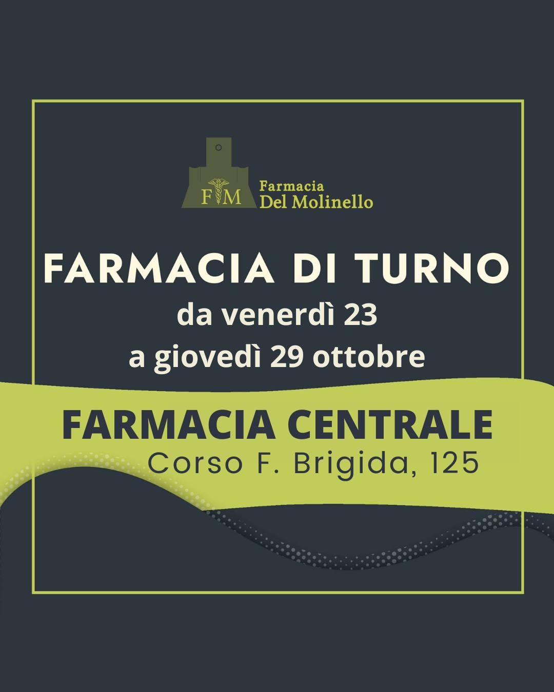 FARMACIA DI TURNO - TERMOLI